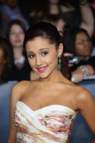 Ariana Grande at the Twilight Breaking Dawn Premiere