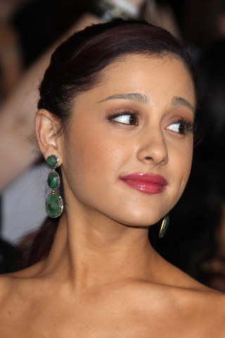 Ariana Grande at the Twilight Breaking Dawn Premiere